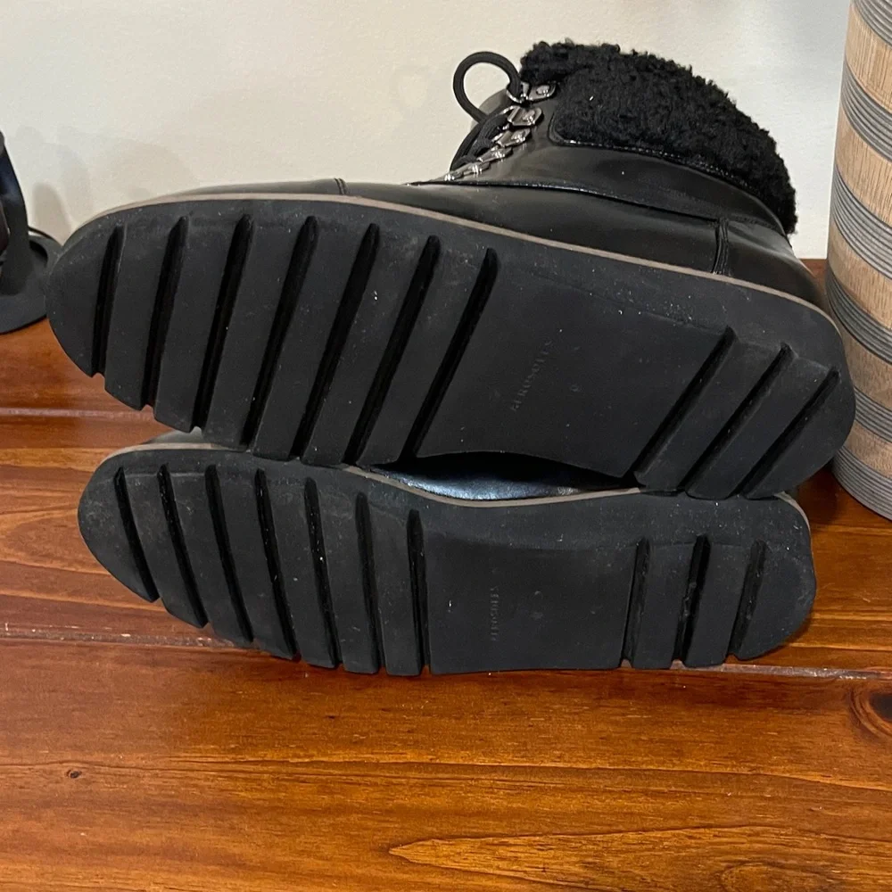 Aeropostale Black Leather Boots - Picture 3 of 7